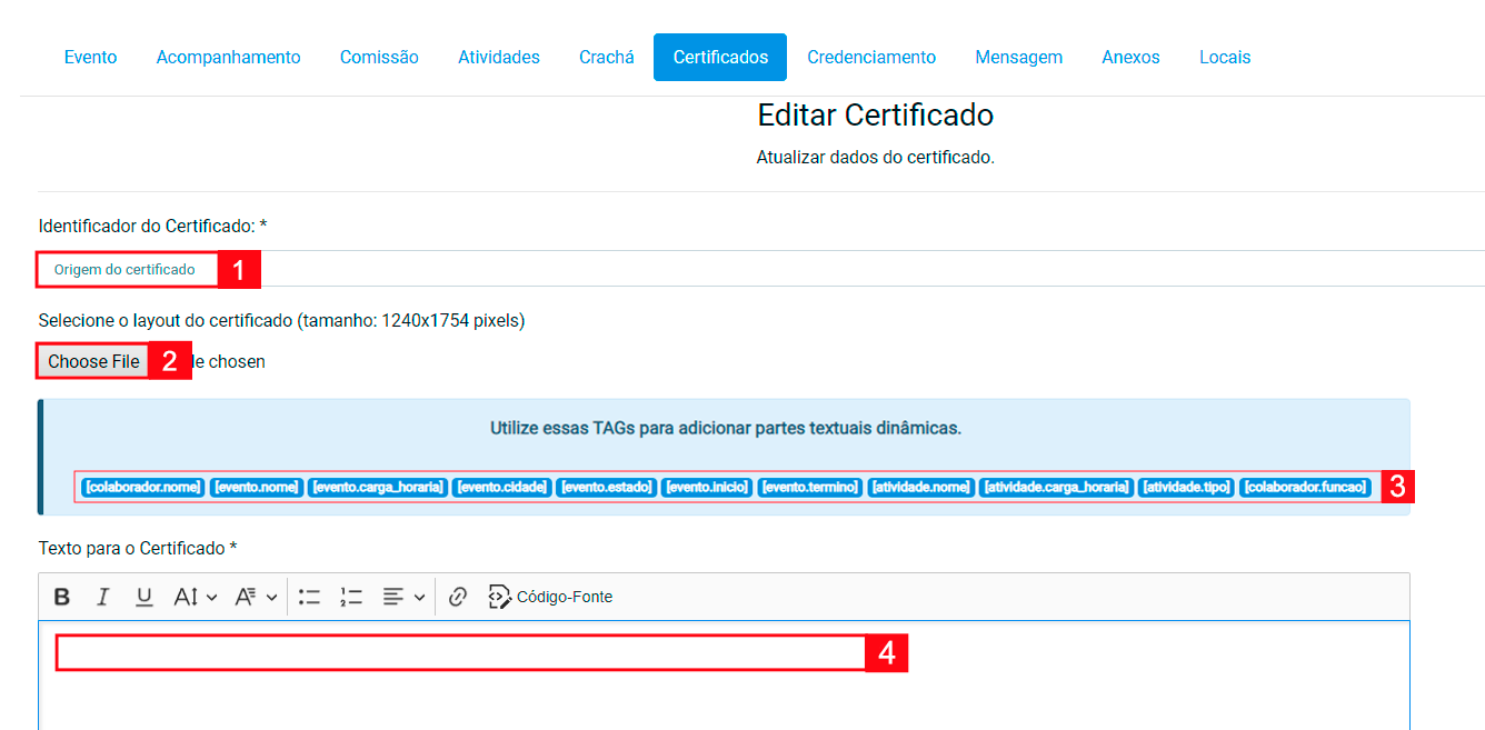 Preencher Dados COlaborador