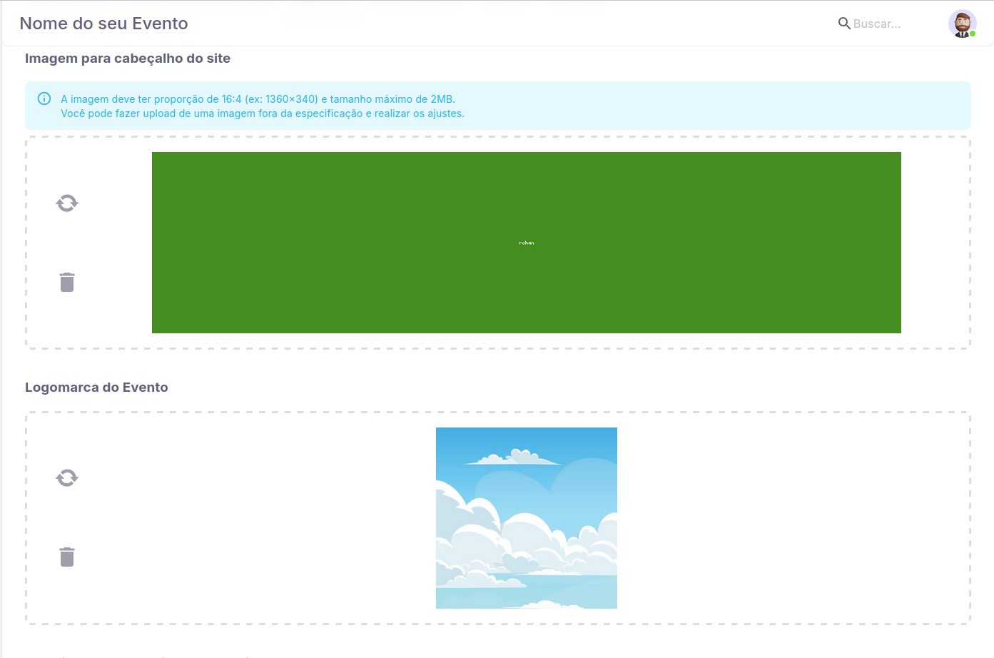 Inserindo Logomarca e Cabeçalho