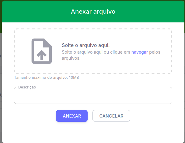 Edição de Anexo